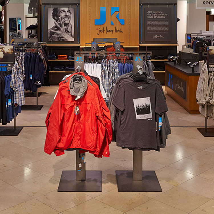 Just Keep Livin flagship store design